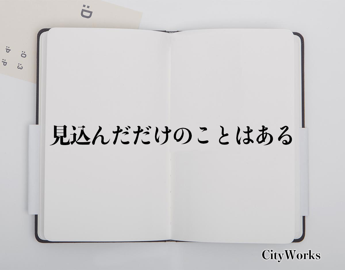 「見込んだだけのことはある」とは？