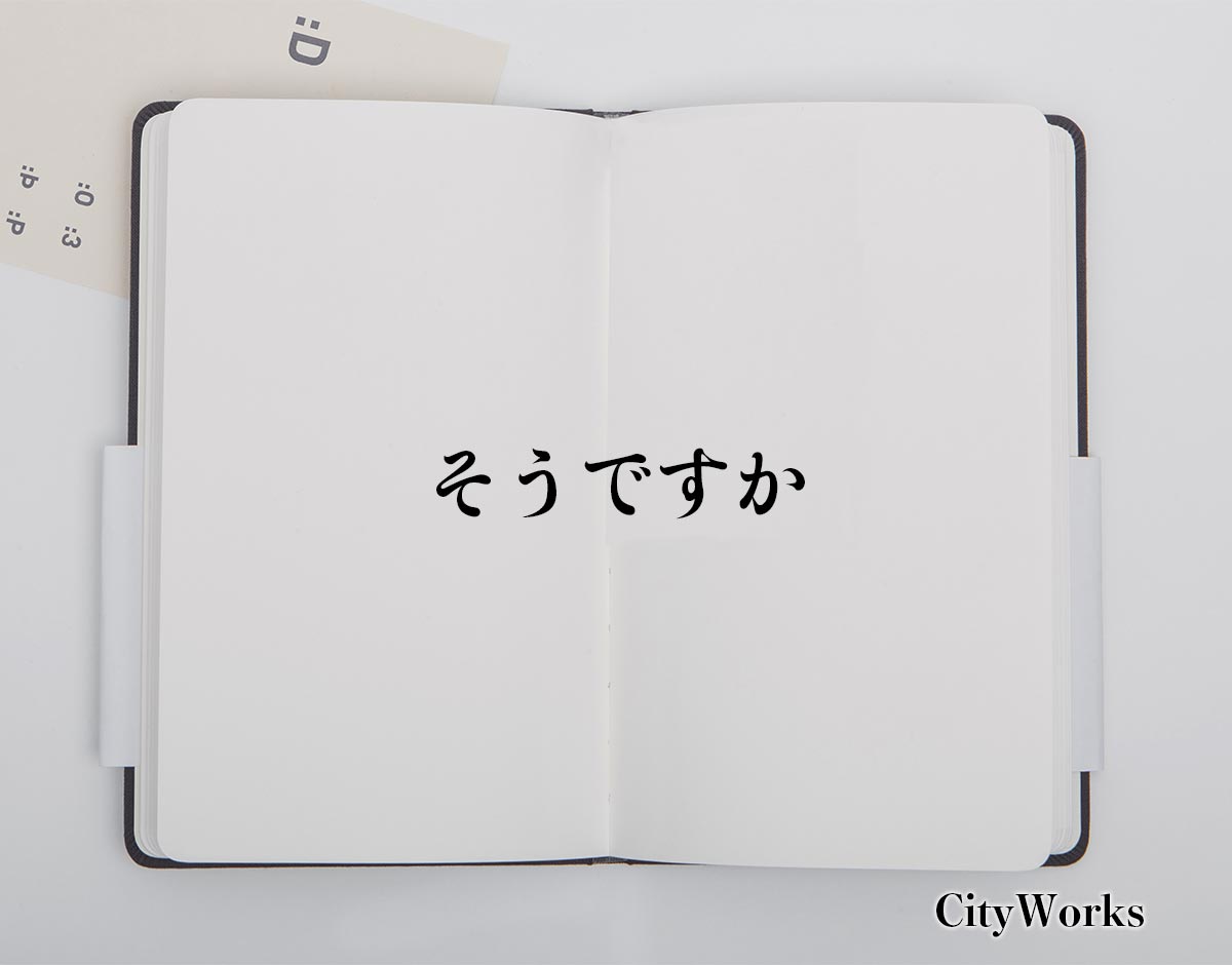 そうですか とは ビジネスでの使い方や敬語や言い換えなど分かりやすく解釈 ビジネス用語辞典 シティワーク