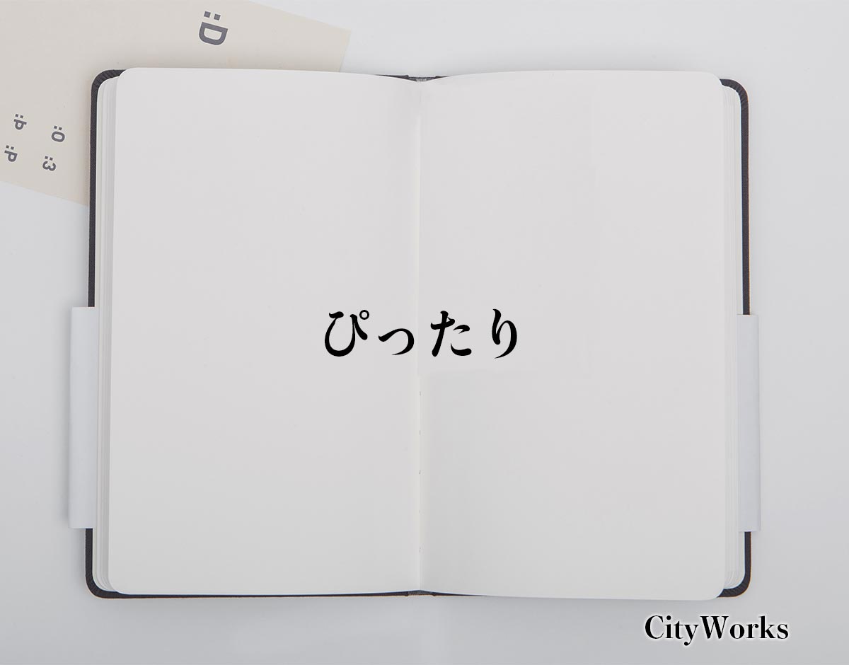 「ぴったり」とは？